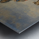 Bedouin Woman On A Camel [1864.] by Carl Haag [1820–1915] Metal print