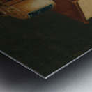 Still Life With Letter To Mr. William Taggart. Esq. [1878] by William Michael Harnett [1848–1892] Metal print