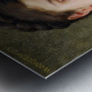 Portrait De Jeune Fille [1898] by William Bouguereau [1825–1905] Metal print