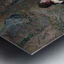 Woman With A Parrot [c. 1872] by Raimundo de Madrazo y Garreta [1841–1920] Metal print