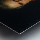 Portrait of José María Díez de Aznar [1832] by Bernat López Piquer [1801–1874] Metal print