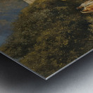 Lake at Oodeypore. India [circa 1893] by Edwin Lord Weeks [1849–1903] Metal print