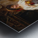 Grandpa’s coffee by Eugenio Zampighi [1859–1944] Metal print