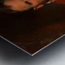 Selbstbildnis Friedrich von Amerling [1855] by Friedrich von Amerling [1803–1887] Metal print