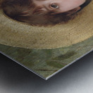 Sweetpeas by George Dunlop Leslie [1835–1921] Metal print