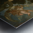 Rinaldo and Armida [1720–1750] by Michele Rocca [1666–ca. 1751] Metal print