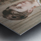 The Peacock Fan by Edward John Poynter [1836–1919] Metal print