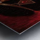 Salome [Woman in Profile in Oriental Jugendstil Costume] [circa 1910] by Ernst Seidl [19th–20th Century] Metal print