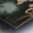 Pomona Receiving the Harvest of Fruit [1626] by Cornelis Cornelisz Van Haarlem [1562–1638] Metal print