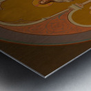 Le Sacré–Coeur [1874] by Savinien Petit [1815–1878] Metal print