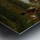 Return from market by Adrien Moreau [1843–1906] Metal print