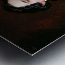 Portrait d’Edouard Caillard [1847] by Victor–Louis Mottez [1809–1897] Metal print