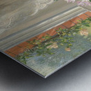 Rhododendrons by a window by Jessica Hayllar [1858–1940] Metal print