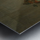 Porcelain. Silver objects. Fruit and shellfish on a table [1777] by Dominicus Gottfried Waerdigh [1700–1789] Metal print