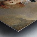 The actress Josefa Hortensia Füger. The artist’s wife [1797] by Heinrich Friedrich Füger [1751–1818] Metal print