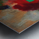 Grünviereck [1921] by Kurt Schwitters [1887–1948] Metal print