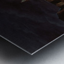 Illumination de l’Hôtel de Ville pour la fête du roi. Le 1er mai 1847 [1847] by Auguste Roux [19th century] Metal print