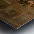 Emperor Napoleon III And Empress Eugenie In A Carriage [Mid–19th Century] by French School [16th–20th Century] Metal print