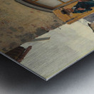 Stopping for a Drink [1888] by Raffaello Sorbi [1844–1931] Metal print