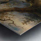 Ein von Wölfen angefallener Eber [around 1846] by Friedrich August Matthias Gauermann [1807–1862] Metal print