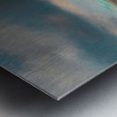 Alexander Bensa [Artist]. Der Donaueisstoß im Jänner 1880 mit dem Sperrschiff [1880] by Adolf Obermüllner [1833–1898] Metal print