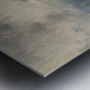 Holländische Winterlandschaft [Schneewehen] [1870] by Remigius Adrianus van Haanen [1812–1894] Metal print