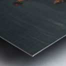 Nächtliche Überfahrt by Carl Friedrich Moritz Müller [1807–1865] Metal print