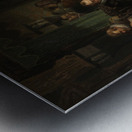 Prince William I nursed by his Wife Charlotte de Bourbon after the Abortive Attempt on his Life by Jean Jaurequi in Antwerp in 1582 [1840] by Nicolaas Pieneman [1809–1860] Metal print