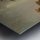 Cattle by a Stream [1895] by Jasper Francis Cropsey [1823–1900] Metal print