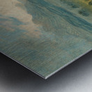 A Harvest Scene with Workers Loading Hay on to a Farm Wagon [ca. 1800] by James Ward [1769–1859] Metal print