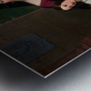 Two Women in an Italian Landscape [1854] by Miner Kilbourne Kellogg [1814–1889] Metal print