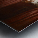 Evening Prayer [1863–1864] by Antoine–Émile Plassan [1817–1903] Metal print