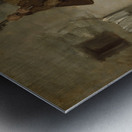 Friar Pedro Clubs El Maragato with the Butt of the Gun [c. 1806] by Francisco de Goya [1746–1828] Metal print