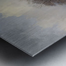 Winterlandschaft mit Pferdeschlitten by Remigius Adrianus van Haanen [1812–1894] Metal print