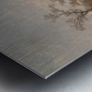 Winter landscape with decorative figures [1890] by Remigius Adrianus van Haanen [1812–1894] Metal print