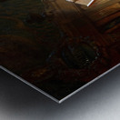 The Bookworm [circa 1851] by Carl Spitzweg [1808–1880] Metal print