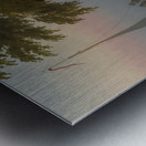 The Fortune Teller [1843] by Christian Grothe [–1849] Metal print