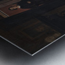 The Artist’s Wife and Children in the Studio at Charlottenborg [1861–1862] by Wilhelm Marstrand [1810–1873] Metal print