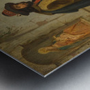 A Man with a Rifle by Carl Goebel the younger [1824–1899] Metal print