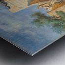 Street Scene In Jerusalem [1863] by Carl Friedrich Heinrich Werner [1808–1894] Metal print