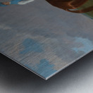 Mr. Ridsdale And Mr. Gully’s St. Giles With William Scott Up [1832] by John Frederick Herring Snr. [1795–1865] Metal print