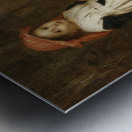 A Little Violet Seller [1877] by Augustus Edwin Mulready [1844–1904] Metal print