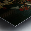 Prise du Louvre. Le 29 juillet 1830. Massacre des gardes suisses. [1832] by Jean–Louis Bezard [1799–1881] Metal print