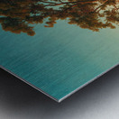 A majestic tree in the evening light by Oswald Achenbach [1827–1905] Metal print