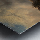 Ein Schiffszug auf der Donau [1848] by Friedrich August Matthias Gauermann [1807–1862] Metal print