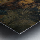 Lion Defending its Prey [c. 1840] by Sir Edwin Henry Landseer [1802–1873] Metal print