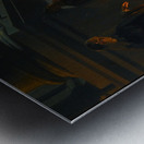 Charity in the night market by Petrus van Schendel [1806–1870] Metal print