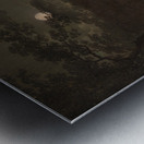 A Lake by Moonlight by Joseph Wright of Derby [1734–1797] Metal print