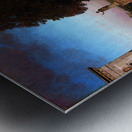 In the Park of the Villa Borghese [1886] by Oswald Achenbach [1827–1905] Metal print