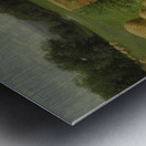 Child Feeding the Sheep by Samuel S. Carr [1837–1908] Metal print